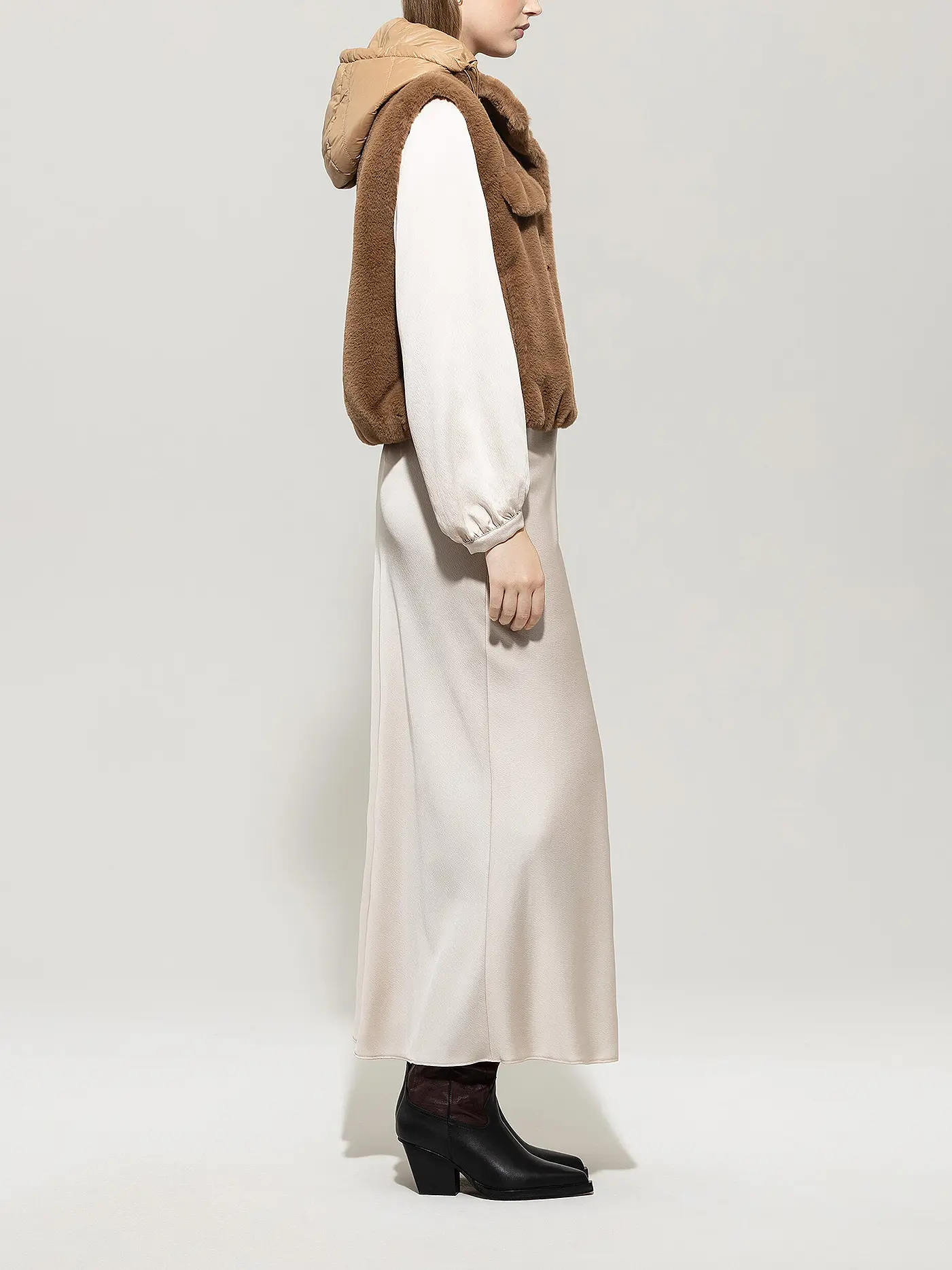 LUISA CERANO | Gilet in Felloptik | 